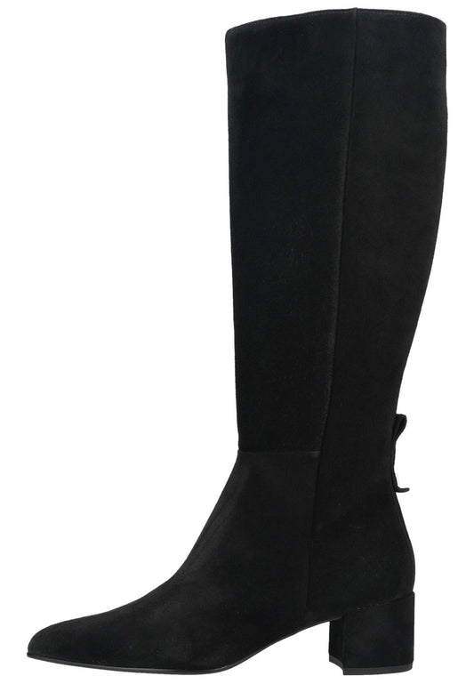 Högl Stiefel Veloursleder Schwarz