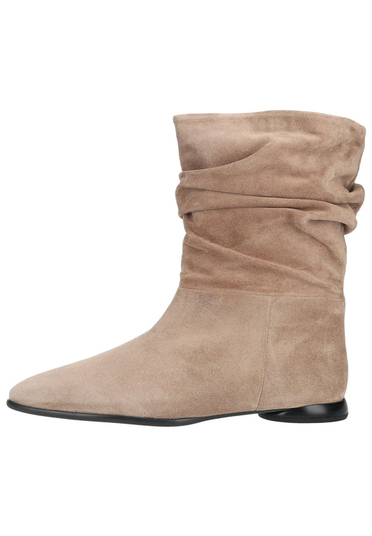 Högl Stiefel Veloursleder Taupe