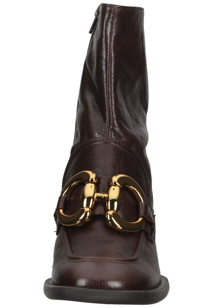 Högl Stiefelette Glattleder Chocolate