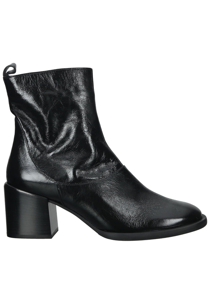 Högl Stiefelette Glattleder Schwarz