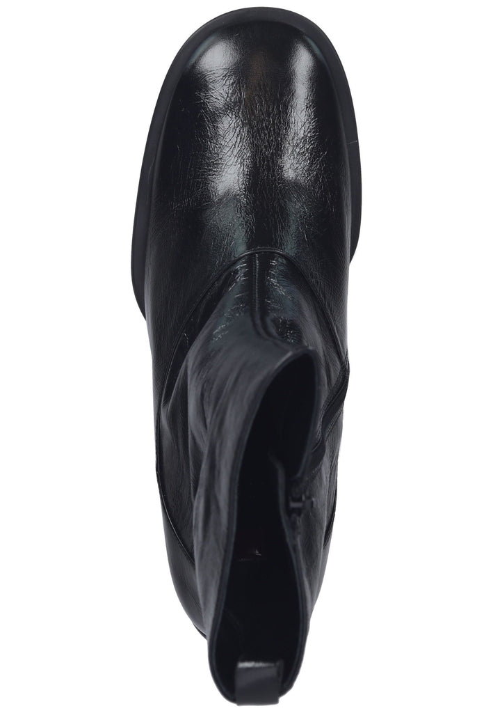 Högl Stiefelette Glattleder Schwarz