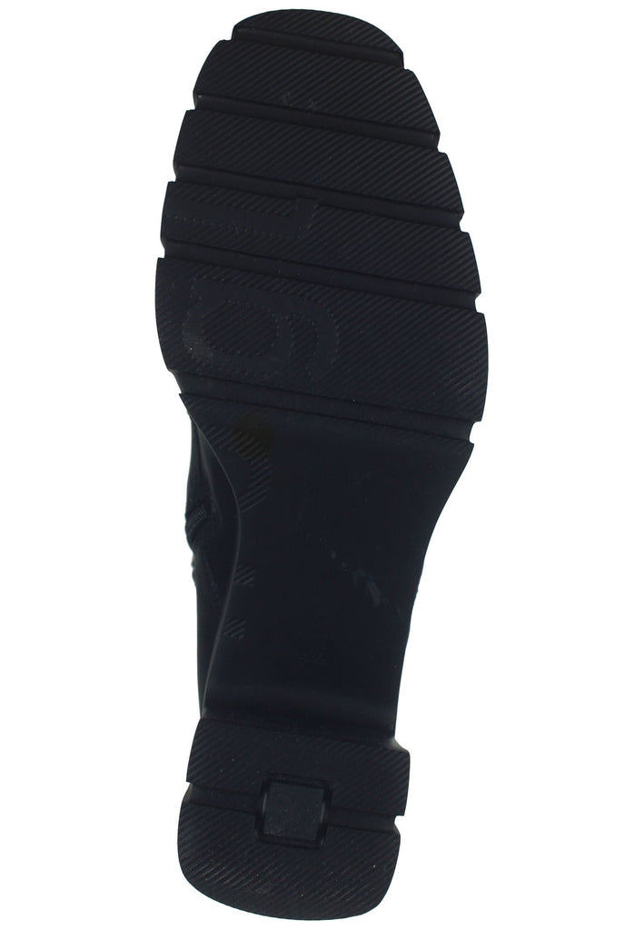 Högl Stiefelette Glattleder Schwarz