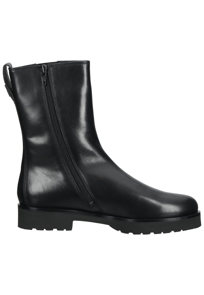 Högl Stiefelette Glattleder Schwarz