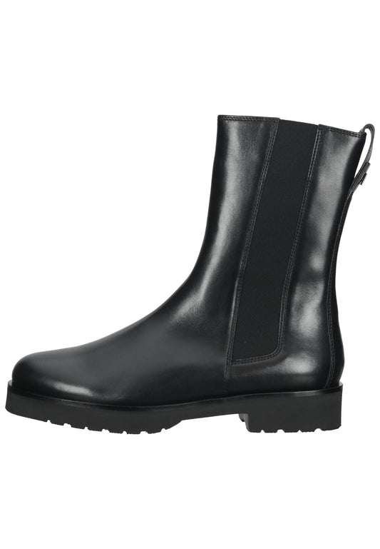 Högl Stiefelette Glattleder Schwarz