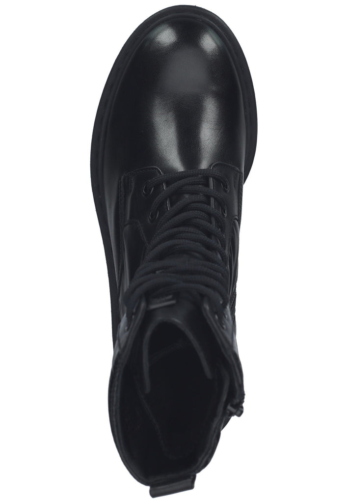 Högl Stiefelette Glattleder Schwarz