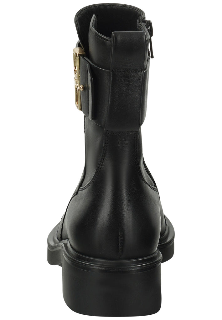 Högl Stiefelette Glattleder Schwarz Warmfutter