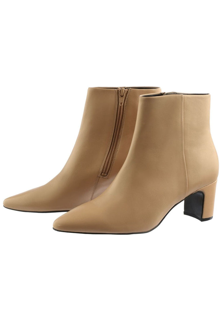 Högl Stiefelette Leder Nougat