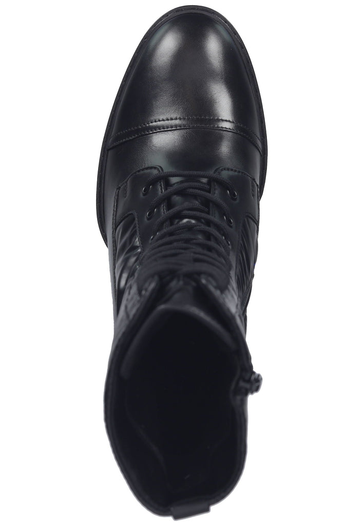 Högl Stiefelette Leder/Nylon Schwarz