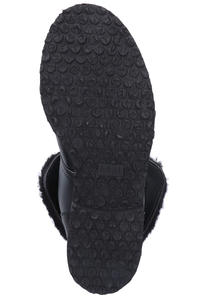 Högl Stiefelette Leder Platin