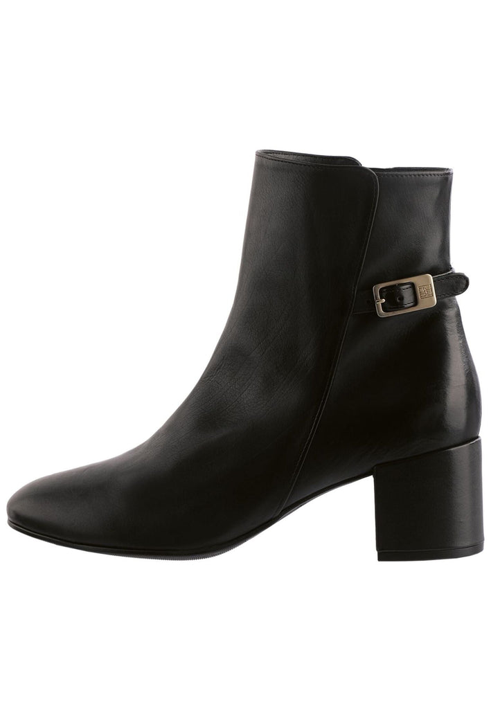 Högl Stiefelette Leder Schwarz