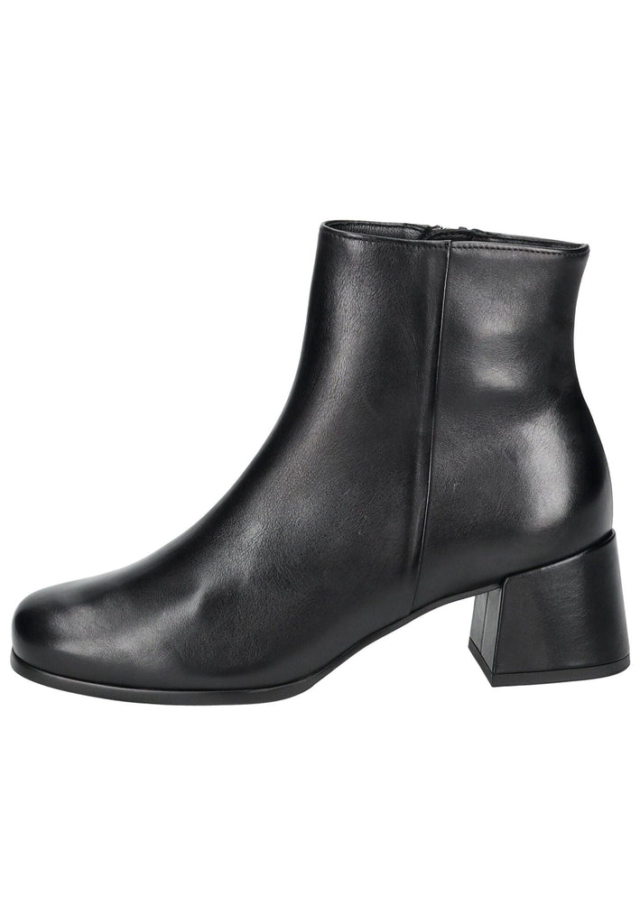 Högl Stiefelette Leder Schwarz