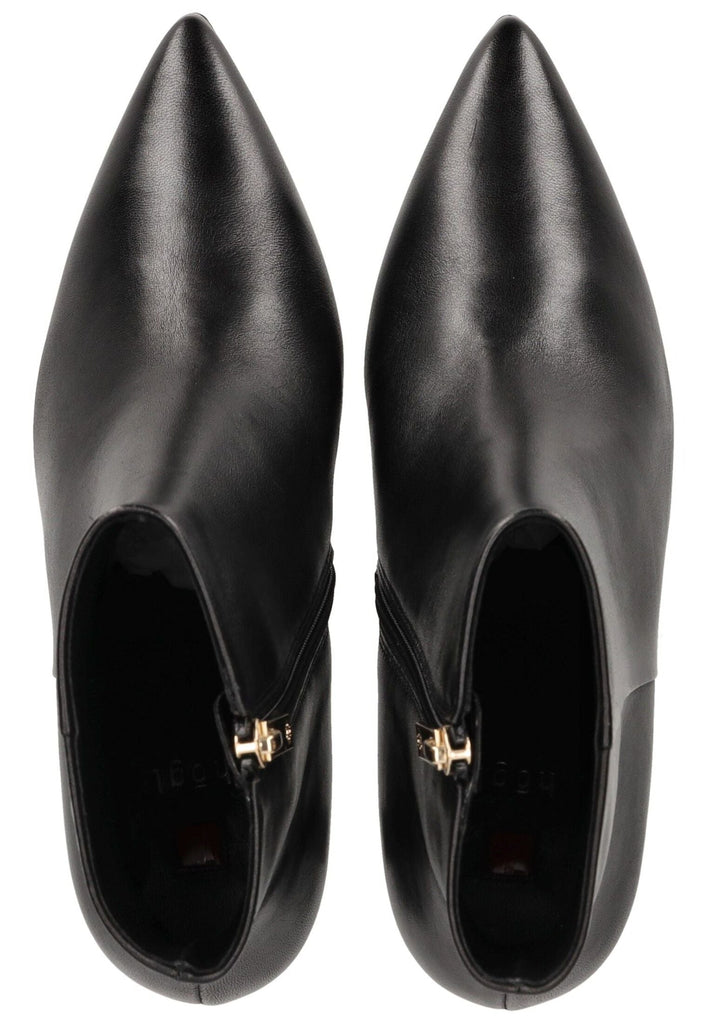 Högl Stiefelette Leder Schwarz
