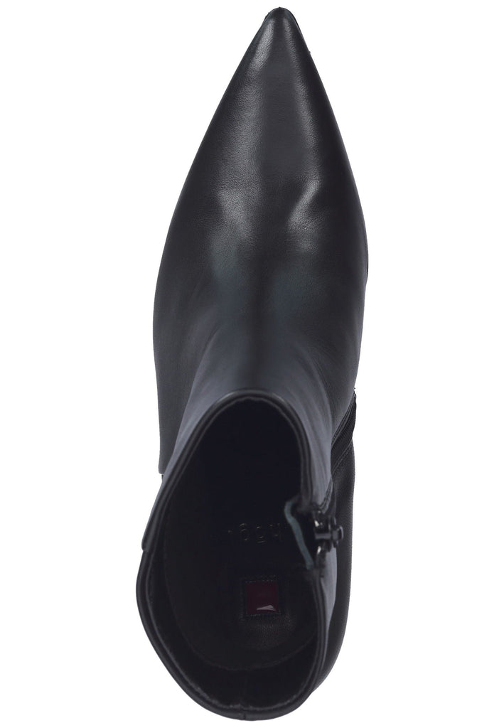 Högl Stiefelette Leder Schwarz