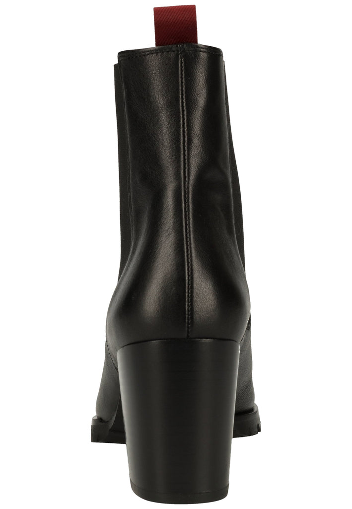 Högl Stiefelette Leder Schwarz