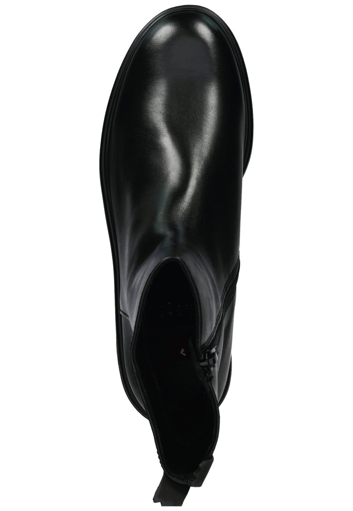 Högl Stiefelette Leder Schwarz