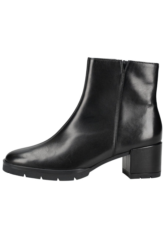 Högl Stiefelette Leder Schwarz