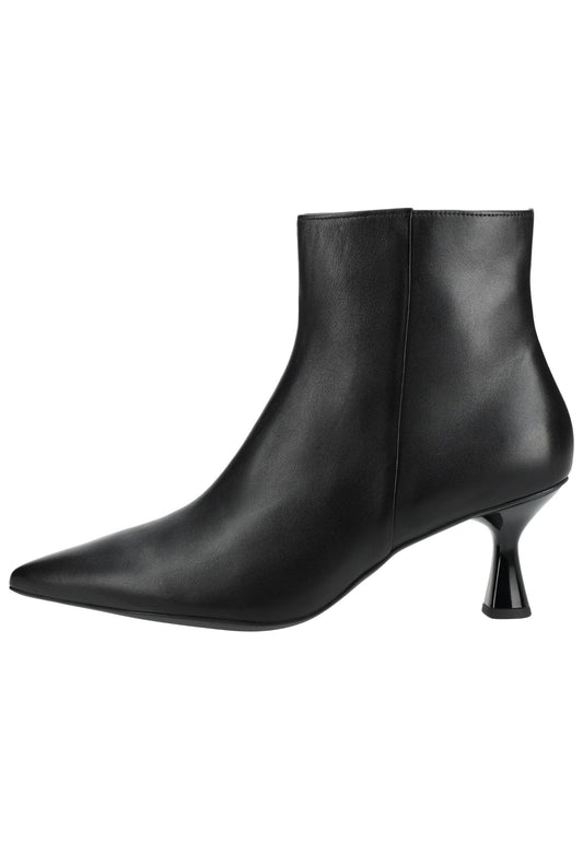 Högl Stiefelette Leder Schwarz