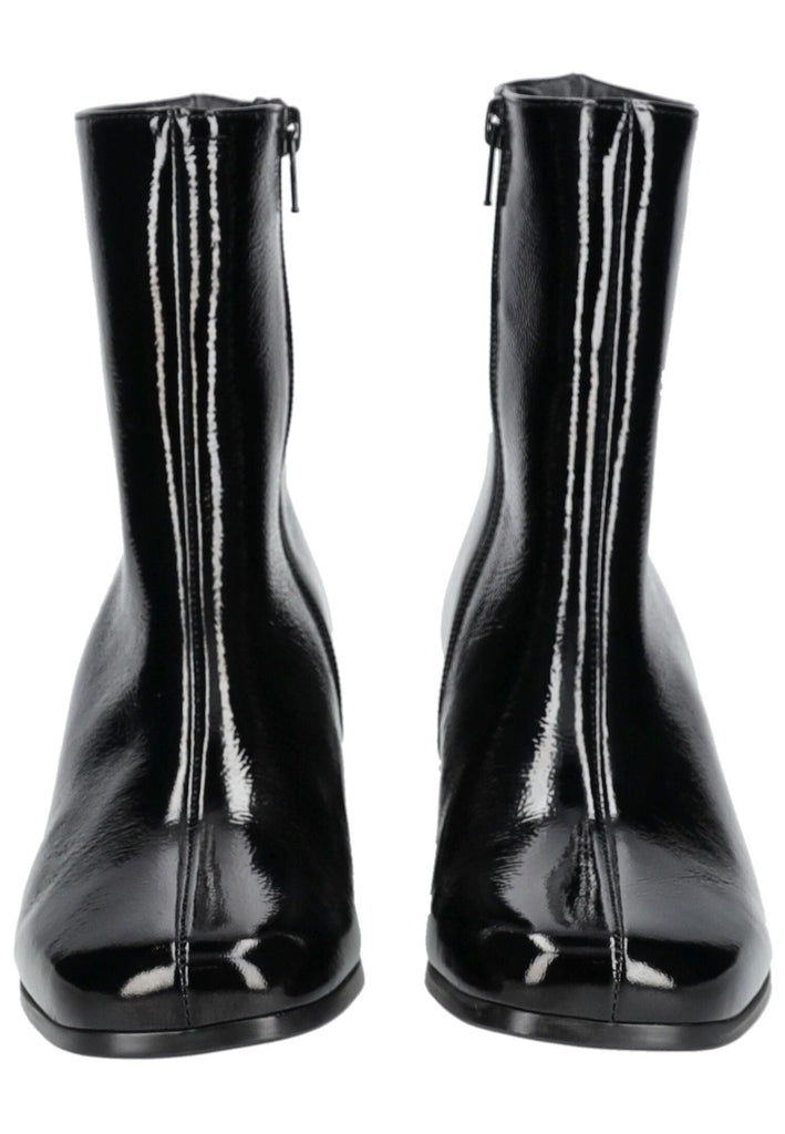 Högl Stiefelette Leder Schwarz Lack
