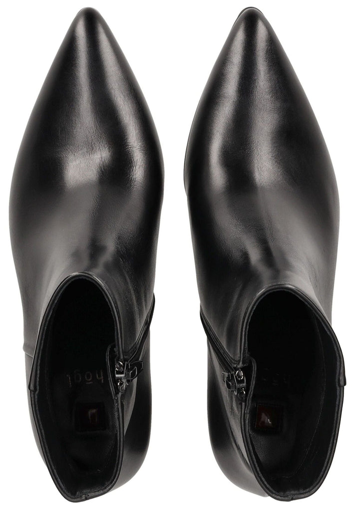 Högl Stiefelette Leder Schwarz Warmfutter