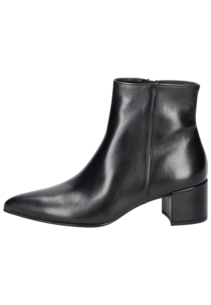 Högl Stiefelette Leder Schwarz Warmfutter