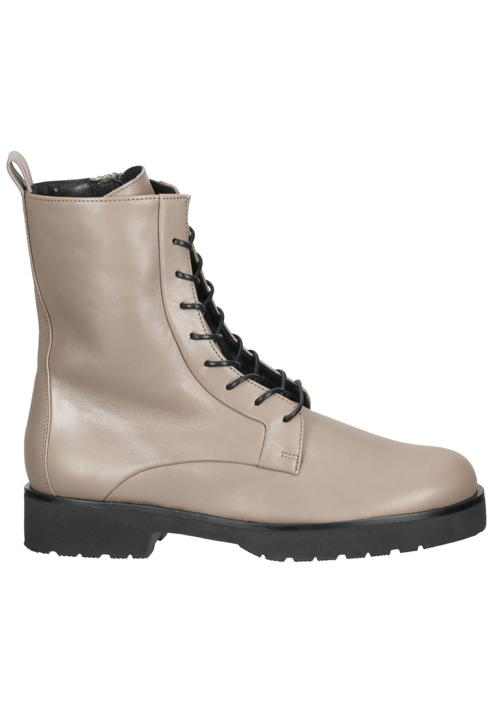 Högl Stiefelette Leder Taupe
