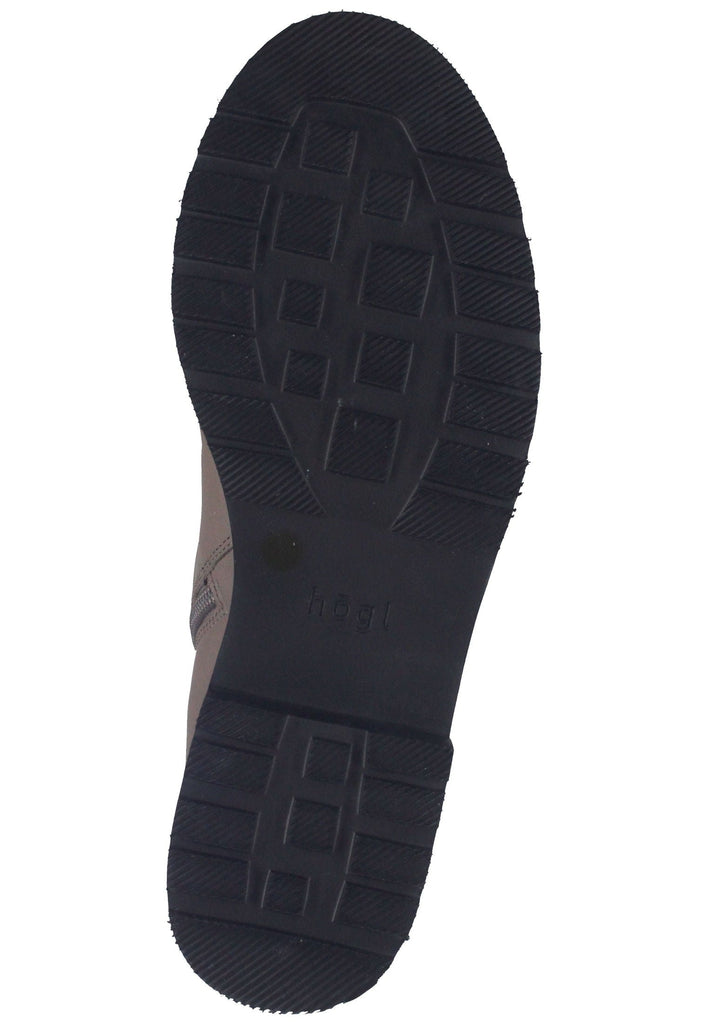 Högl Stiefelette Leder Taupe