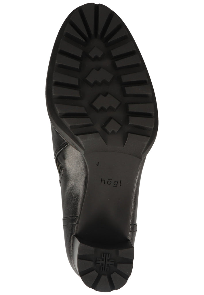 Högl Stiefelette Leder/Textil Oliv