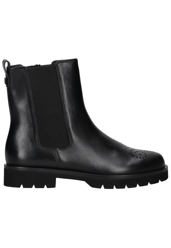 Högl Stiefelette Leder/Textil Schwarz