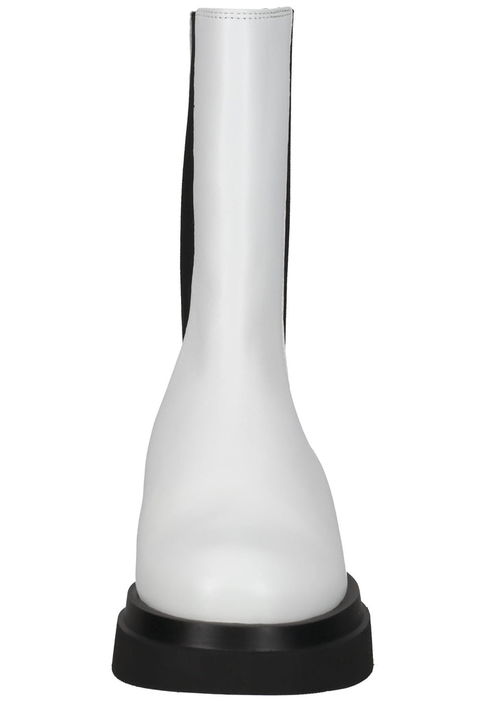 Högl Stiefelette Leder Weiß