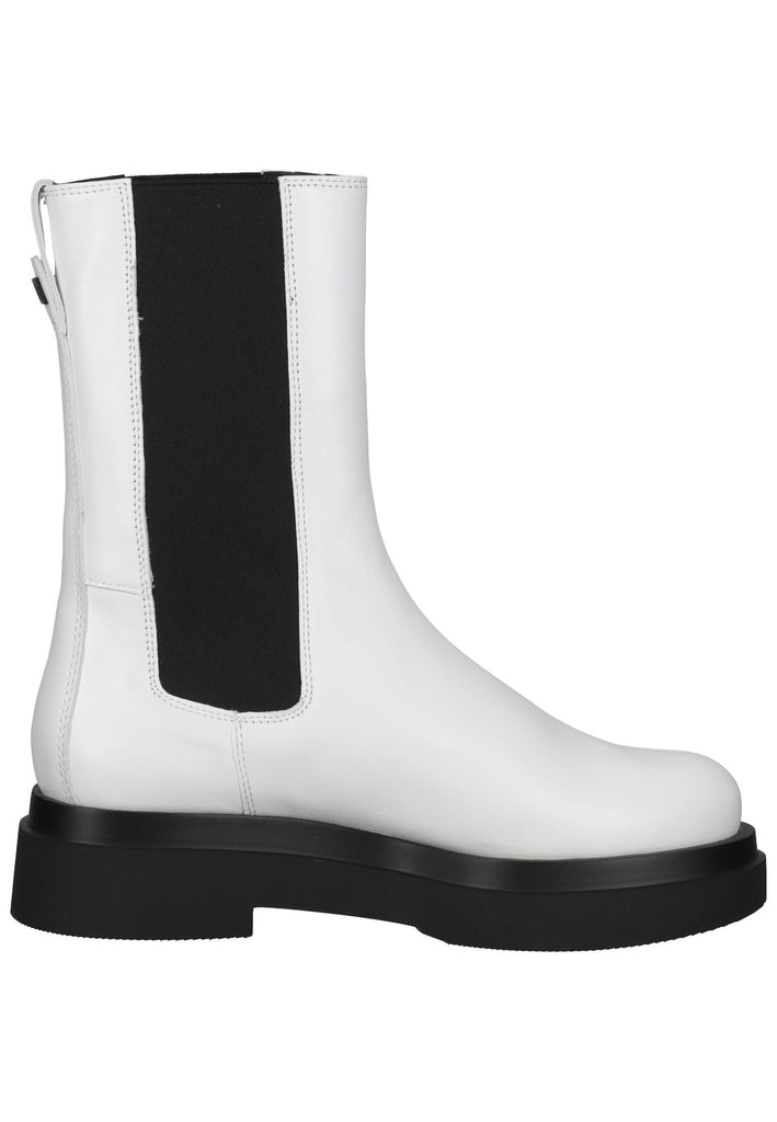 Högl Stiefelette Leder Weiß