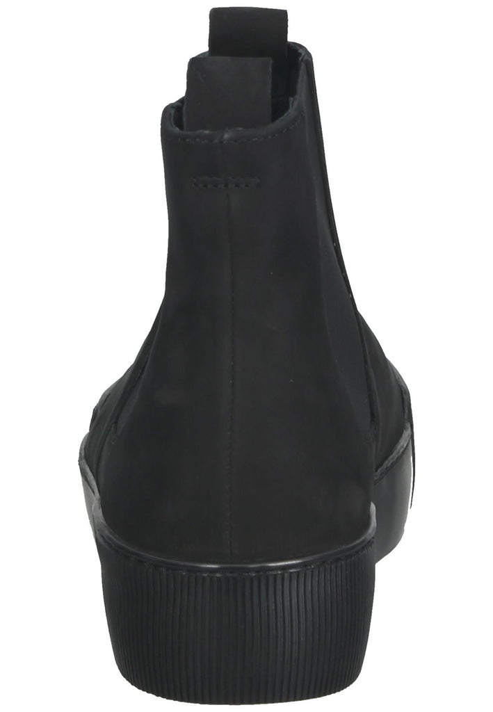 Högl Stiefelette Nubukleder Schwarz