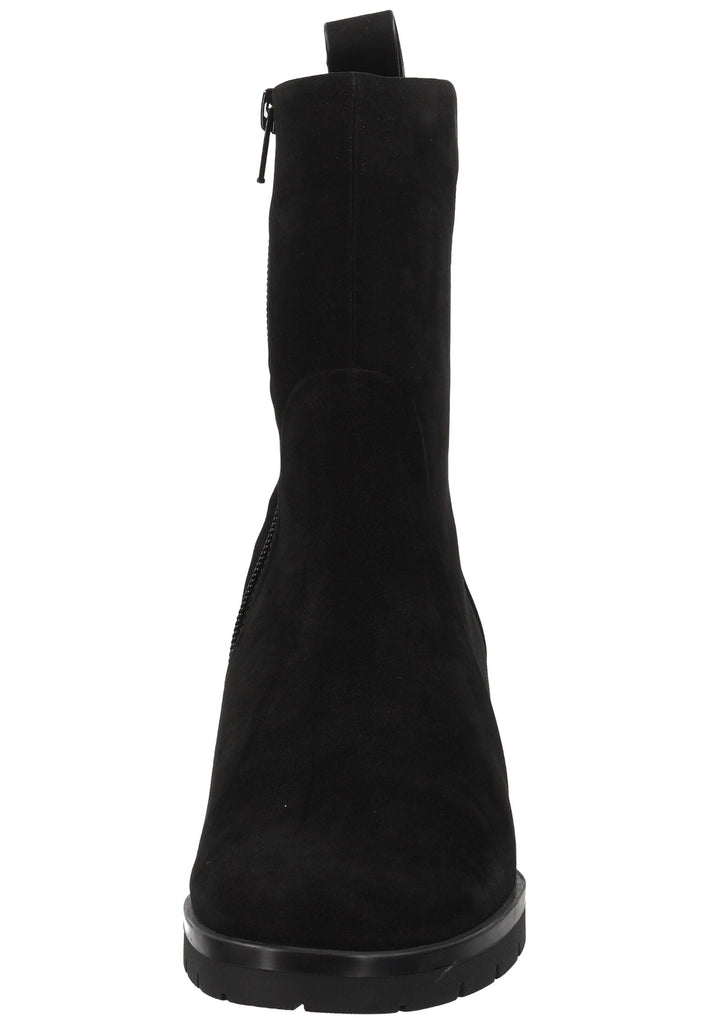 Högl Stiefelette Nubukleder Schwarz Warmfutter