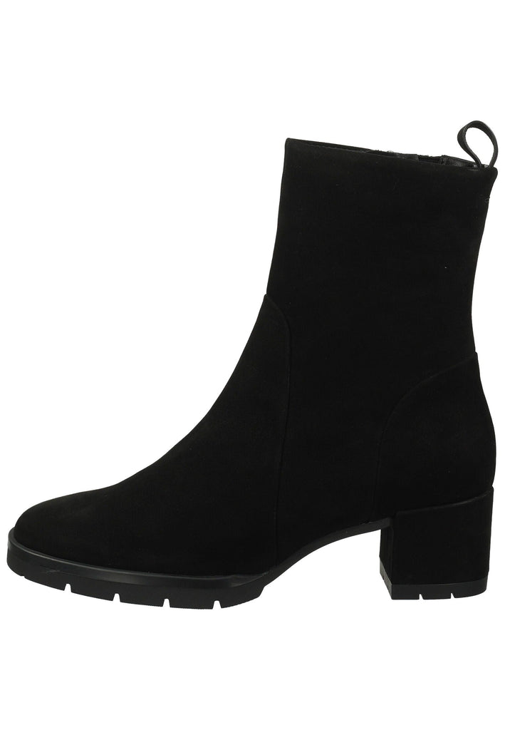 Högl Stiefelette Nubukleder Schwarz Warmfutter