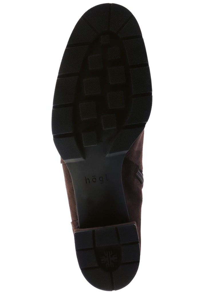 Högl Stiefelette Veloursleder Braun