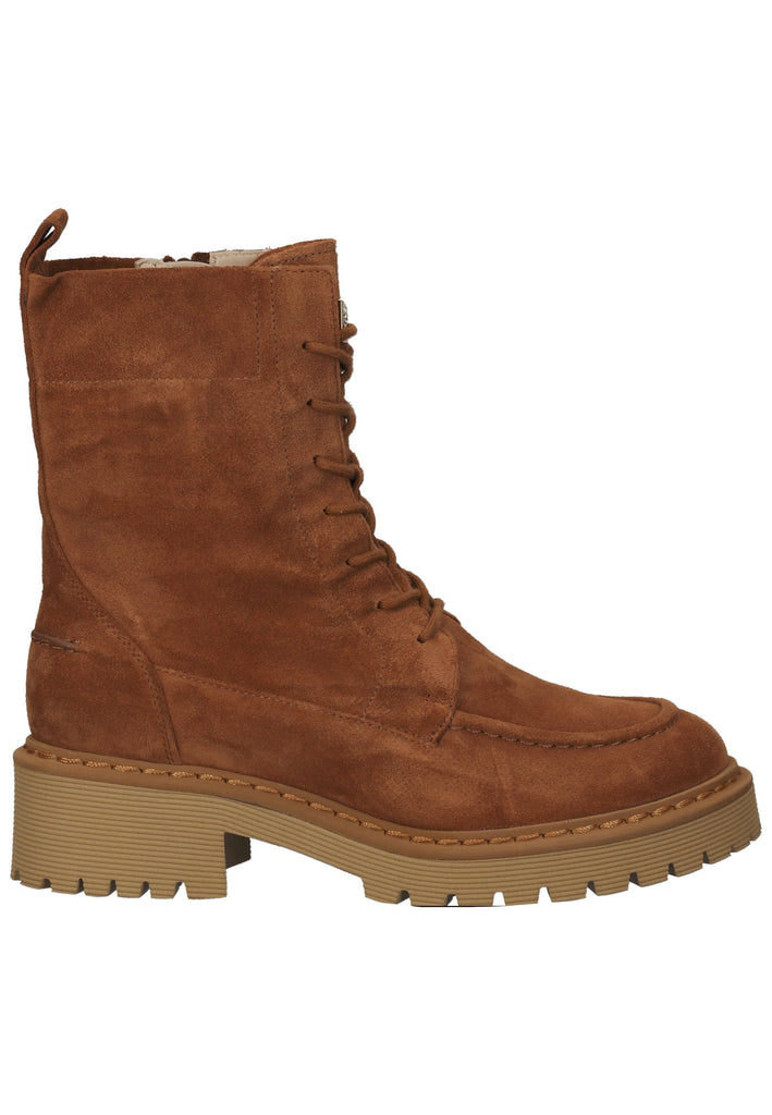 Högl Stiefelette Veloursleder Camel