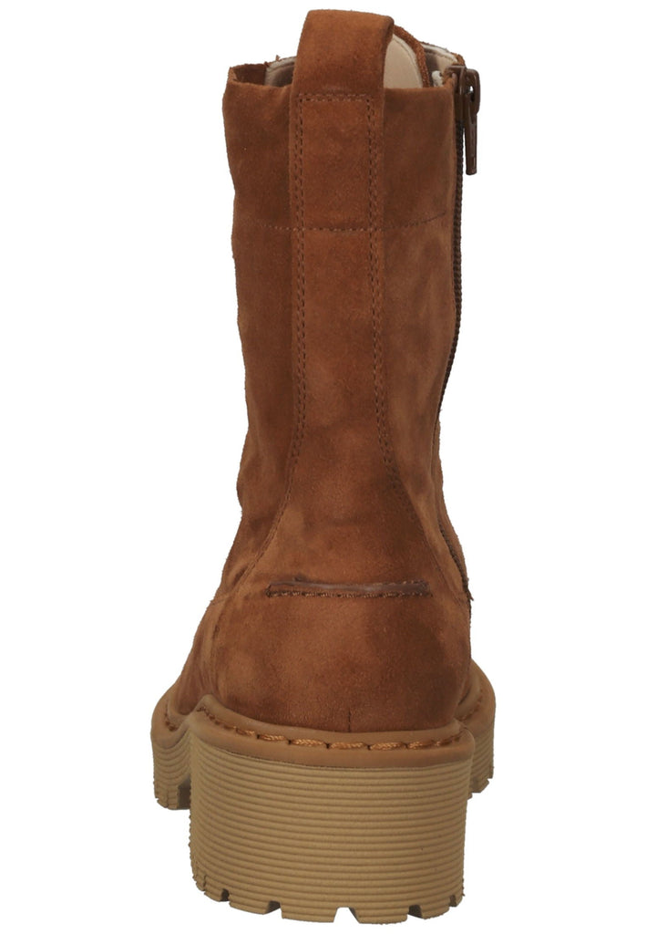 Högl Stiefelette Veloursleder Camel