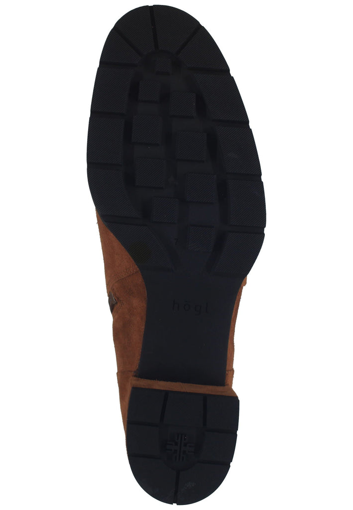 Högl Stiefelette Veloursleder Camel
