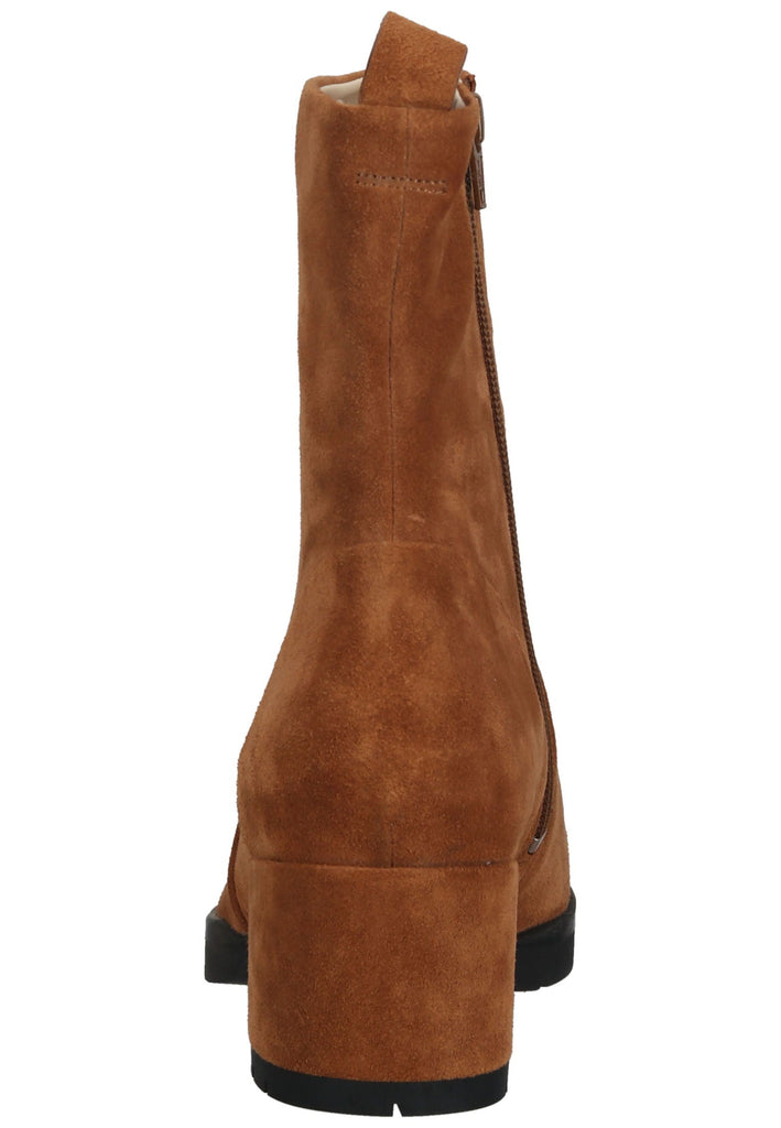 Högl Stiefelette Veloursleder Camel