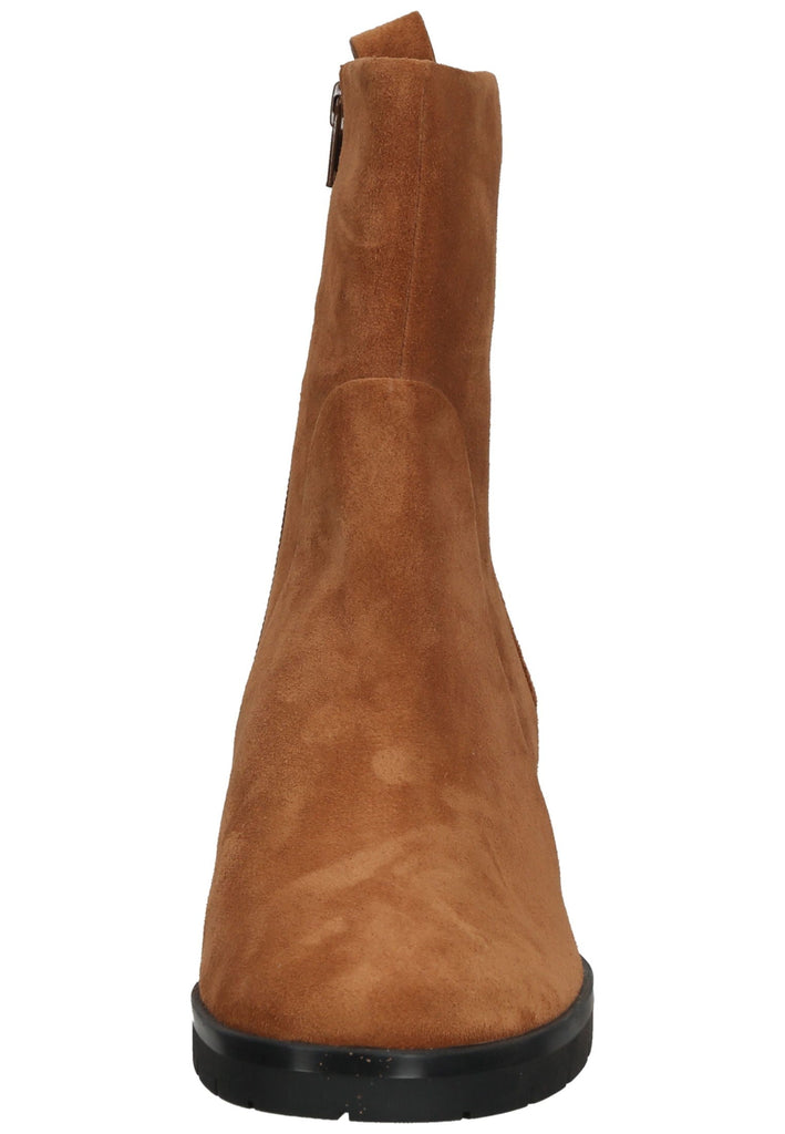 Högl Stiefelette Veloursleder Camel