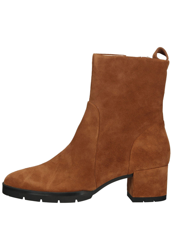 Högl Stiefelette Veloursleder Camel