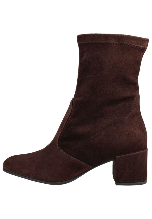 Högl Stiefelette Veloursleder Dunkelbraun