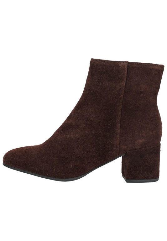Högl Stiefelette Veloursleder Dunkelbraun