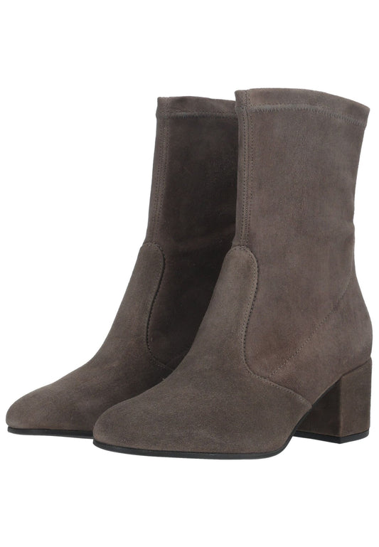Högl Stiefelette Veloursleder Dunkelgrau