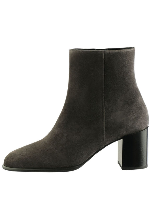 Högl Stiefelette Veloursleder Dunkelgrau