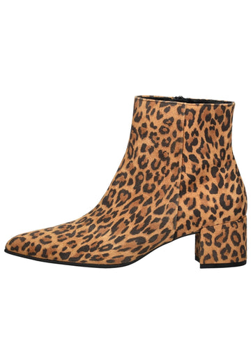 Högl Stiefelette Veloursleder Leopard