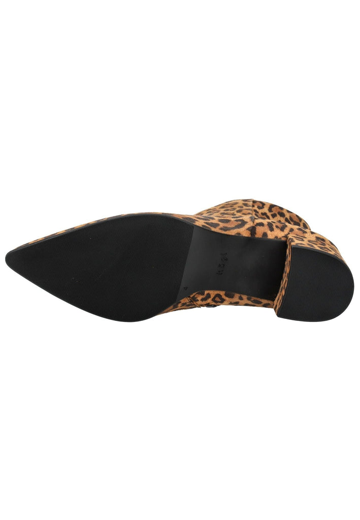 Högl Stiefelette Veloursleder Leopard