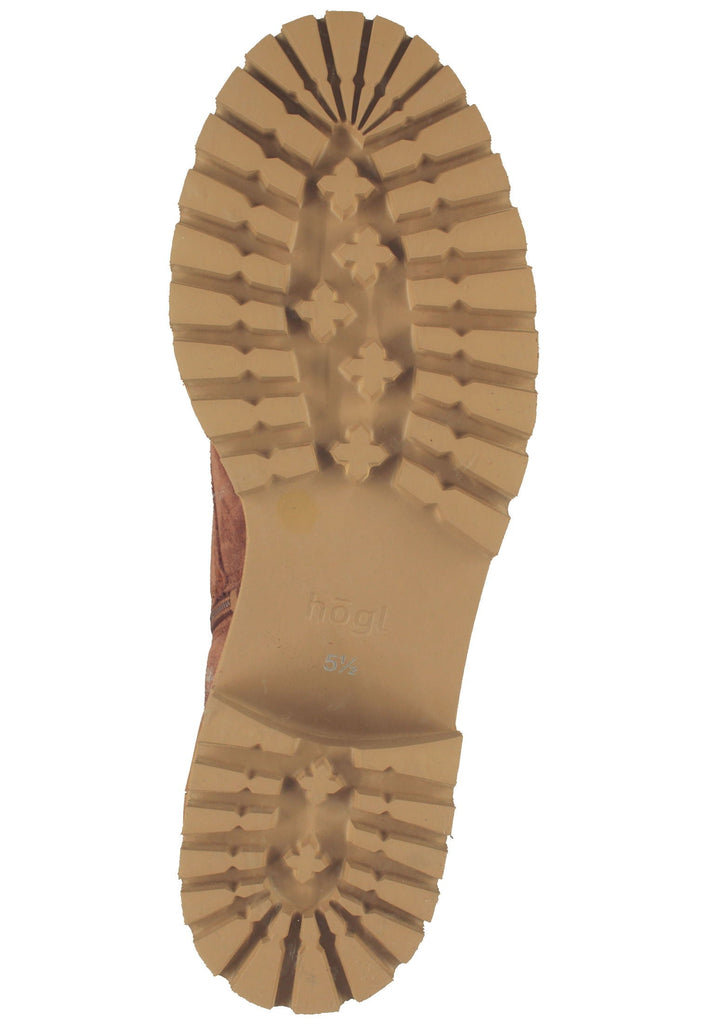 Högl Stiefelette Veloursleder Nut