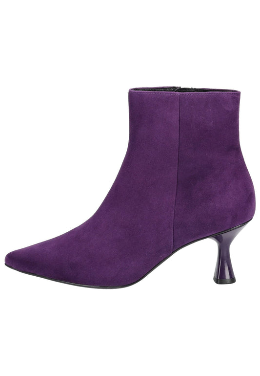Högl Stiefelette Veloursleder Purple