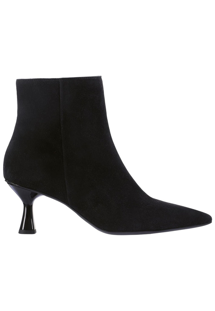 Högl Stiefelette Veloursleder Schwarz