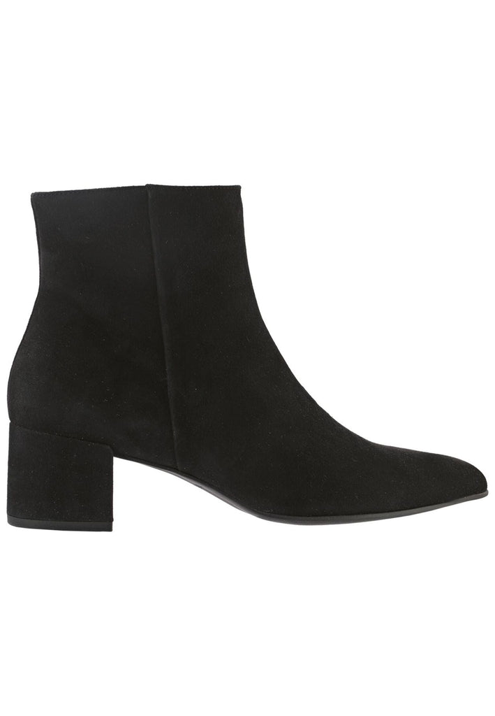 Högl Stiefelette Veloursleder Schwarz